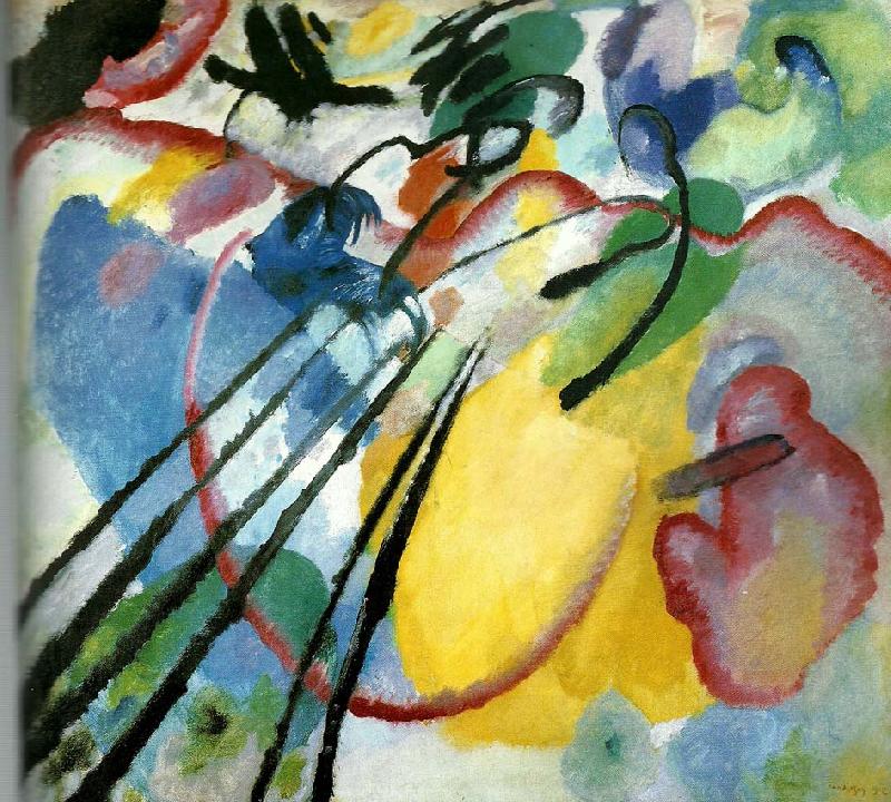 Wassily Kandinsky improvisation 26,rowing